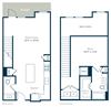 Floor Plan 1x1.5 TH2